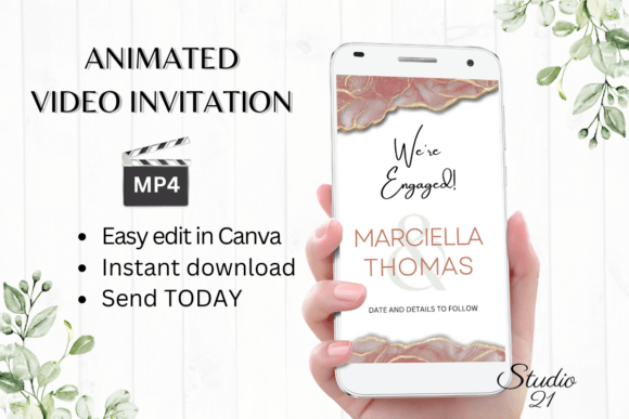 Digital Engagement Announcement W1928B: Your Animated Template
