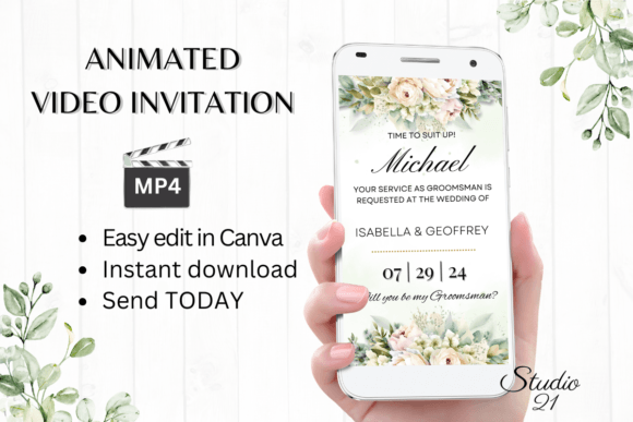 Electronic Groomsman Proposal: The Perfect Digital Ask