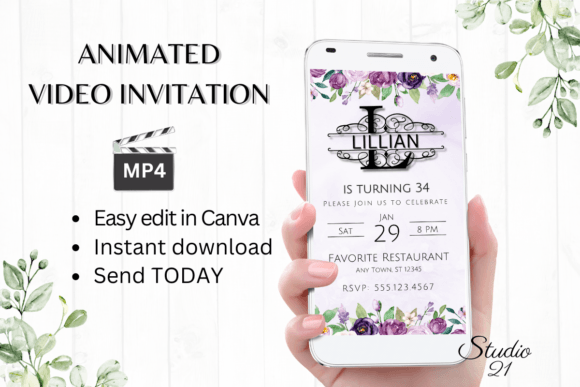 Electronic Invite (Monogram Letter L): A Fresh Take on Digital Stationery
