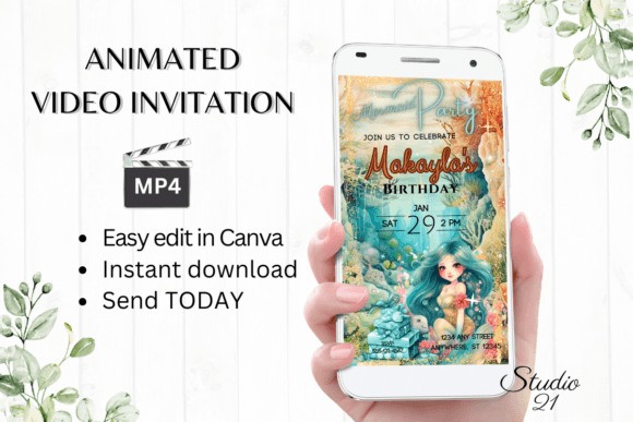 Enchanting Mermaid Birthday Invitations: Your Digital Design Guide