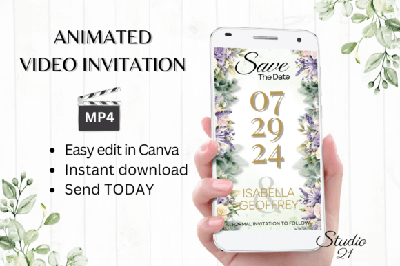 Modernize Your Save the Date Announcements
